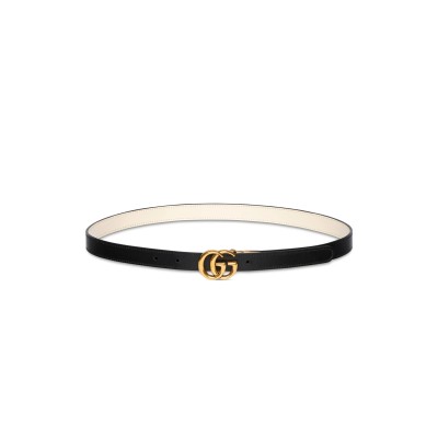 GUCCI GG MARMONT REVERSIBLE THIN BELT 2CM 659418